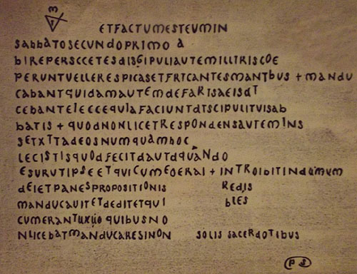 Coded manuscript concerning The Priory of Sion